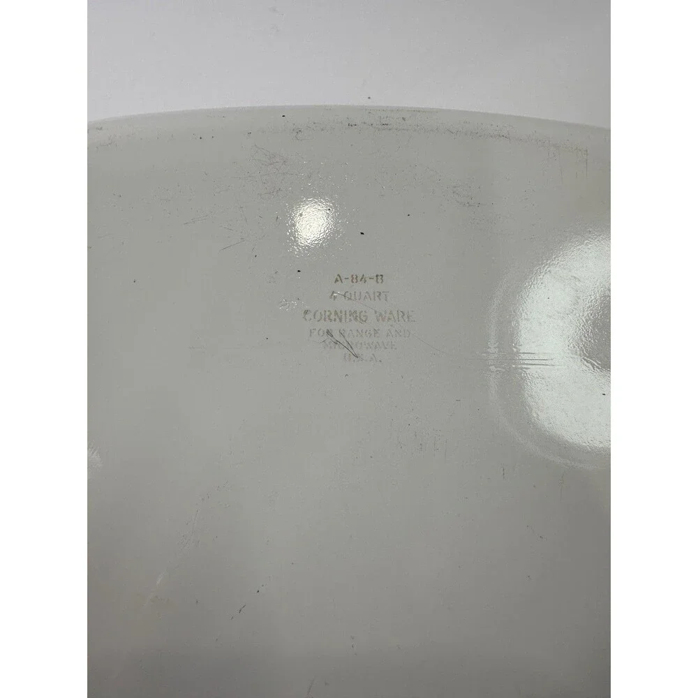 Corning Ware Spice of Life 4 Quart A-84-B L'Echalote La Sauge w/Pyrex Lid A-12-C